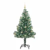  Mű karácsonyi fa hóval borítva LED fényekkel 150 LED-del 150 cm