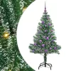  Mű karácsonyi fa hóval borítva LED fényekkel 150 LED-del 150 cm
