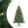  Mesterséges, előre világított karácsonyi fa Zöld 120 cm PVC