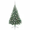  Mesterséges, előre világított karácsonyi fa Zöld 180 cm PVC