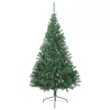  Mesterséges, előre világított karácsonyi fa Zöld 180 cm PVC
