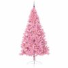  Mesterséges, előre világított karácsonyi fa Rózsaszín 240 cm