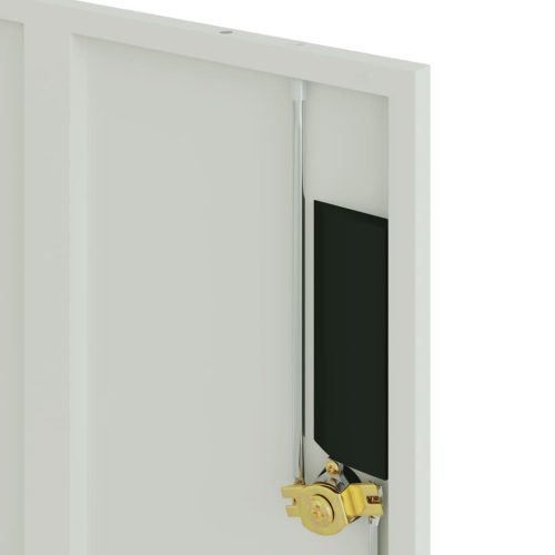  világosszürke acél irattartó szekrény 90 x 40 x 40 cm