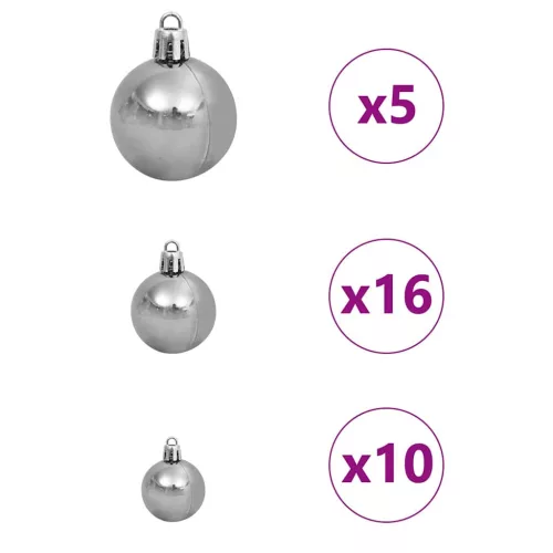  Sarok Műkarácsonyfa 300 LED-del Zöld 180 cm PVC és fém