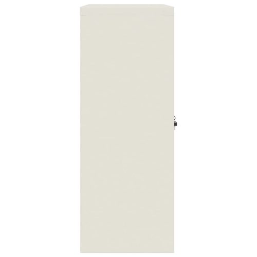  fehér acél irattartó szekrény 90 x 40 x 105 cm