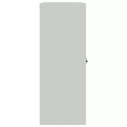  világosszürke acél irattartó szekrény 90x40x105 cm