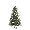  Műanyag Hajtogatós Karácsonyfa állvánnyal Zöld 120 cm PE és PVC