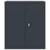  antracitszürke acél irattartó szekrény 90x40x105 cm