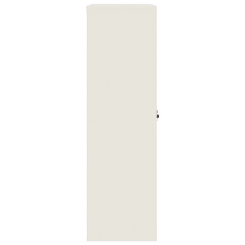  fehér acél irattartó szekrény 90x40x140 cm