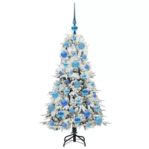  Műanyag Hajtogatós Karácsonyfa állvánnyal Zöld 120 cm PE és PVC