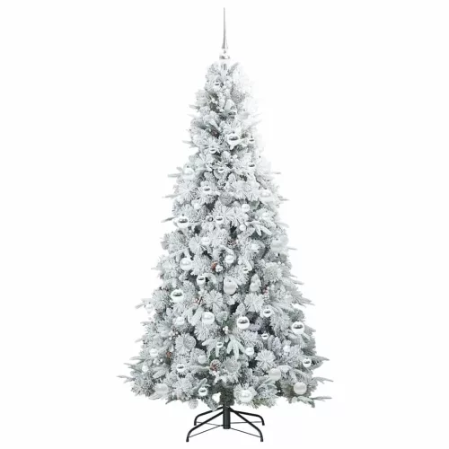  Műanyag Hajtogatós Karácsonyfa állvánnyal Zöld 180 cm PE és PVC