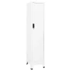  fehér acél zárható szekrény 38 x 45 x 180 cm