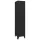  fekete acél zárható szekrény 38 x 45 x 180 cm