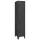  antracitszürke acél zárható szekrény 38 x 45 x 180 cm