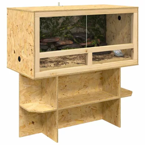  Terrárium Barna 100 x 50 x 100 cm OSB