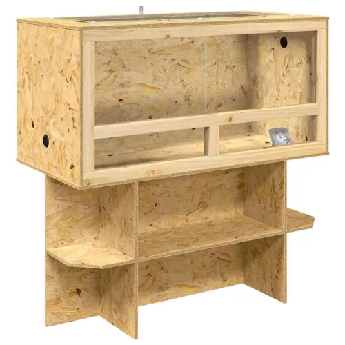  Terrárium Barna 100 x 50 x 100 cm OSB