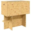  Terrárium Barna 100 x 50 x 100 cm OSB