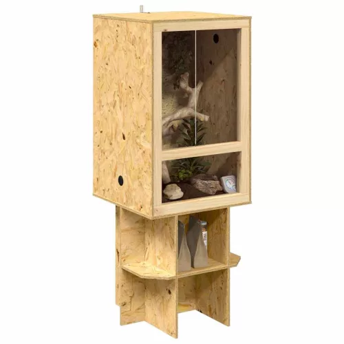  Terrárium Barna 50 x 50 x 130 cm OSB
