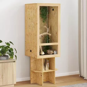  Terrárium Barna 50 x 50 x 130 cm OSB