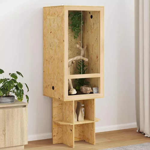  Terrárium Barna 50 x 50 x 130 cm OSB