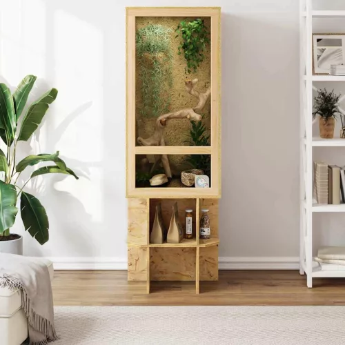  Terrárium Barna 50 x 50 x 130 cm OSB