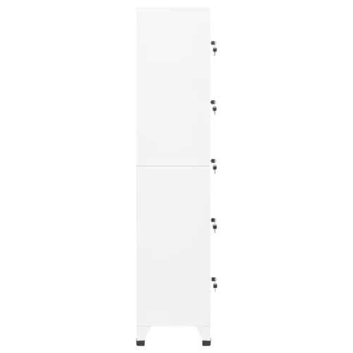  fehér acél zárható szekrény 38 x 40 x 180 cm