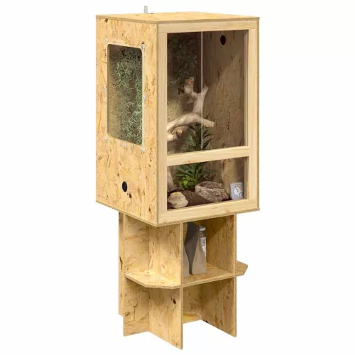  Terrárium Barna 50 x 50 x 130 cm OSB