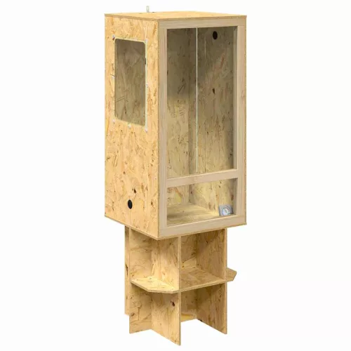  Terrárium Barna 50 x 50 x 130 cm OSB