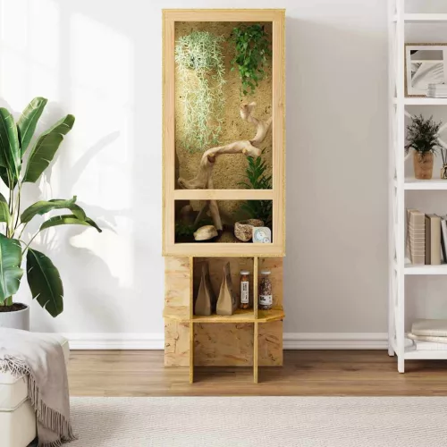  Terrárium Barna 50 x 50 x 130 cm OSB