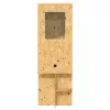  Terrárium Barna 50 x 50 x 130 cm OSB