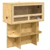  Terrárium Barna 80 x 40 x 90 cm OSB