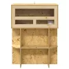  Terrárium Barna 60 x 30 x 80 cm OSB