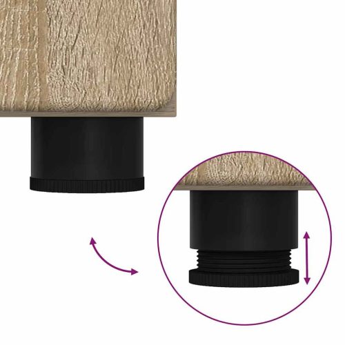  Magasfiú polcokkal Sonoma tölgy 60 x 35 x 182 cm Faanyag