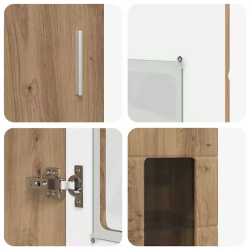  Magasfiú polcokkal Artisan tölgy 60 x 35 x 182 cm Faanyag