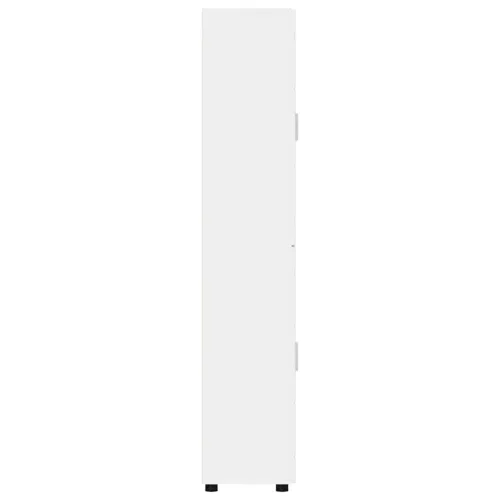  Magasfiú polcokkal tárolóval Fehér 60 x 35 x 182 cm Faanyag