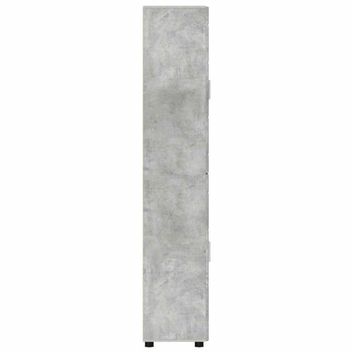  Magasfiú polcokkal Beton Szürke 60 x 35 x 182 cm Faanyag