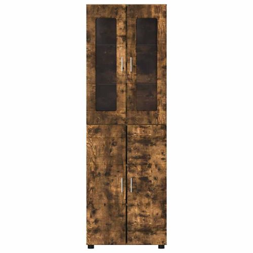  Magasfiú polcokkal Füstölt tölgy 60 x 35 x 182 cm Faanyag