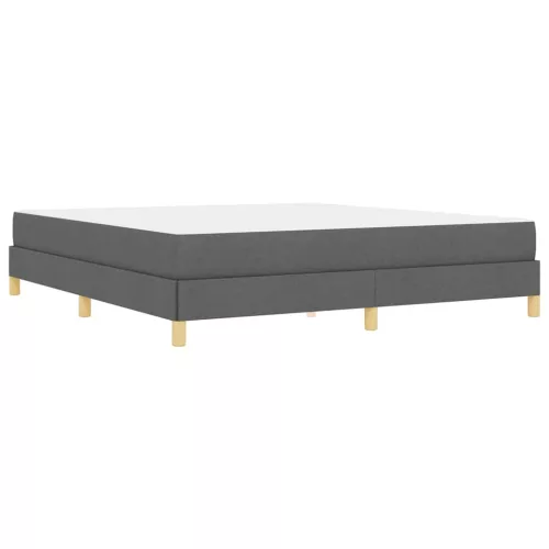  Boxrugós ágy Taupe, Barna 180 x 200 cm Szövet, Mérnöki Fa