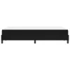  Boxspring ágy matraccal Fekete 120 x 200 cm Bársony