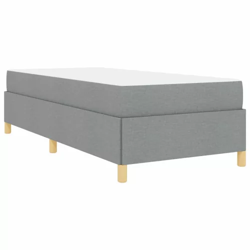  Boxrugós ágy Egyéb Fekete és Barna és Fehér 80 x 200 cm szövet
