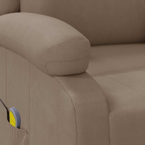  kávészínű műbőr masszázsfotel