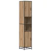  Fürdőszoba bútor szett fiókkal 4 pcs Artisan tölgy Faanyag