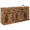  Oldalszekrények 2 pcs Öreg fa 70 x 35,5 x 67,5 cm Faanyag