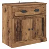  Oldalszekrények 2 pcs Öreg fa 70 x 35,5 x 67,5 cm Faanyag