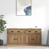  Oldalszekrények 2 pcs Artisan tölgy 70 x 35,5 x 67,5 cm Faanyag