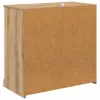  Oldalszekrények 2 pcs Artisan tölgy 70 x 35,5 x 67,5 cm Faanyag