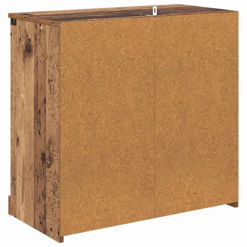 Oldalszekrények 2 pcs Öreg fa 70 x 35,5 x 67,5 cm Faanyag