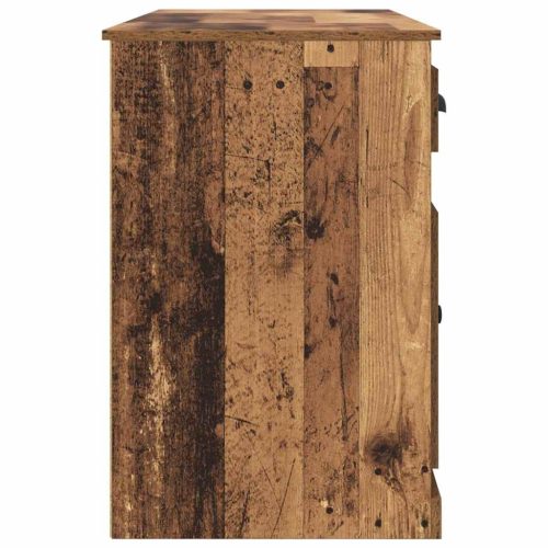  Íróasztal szekrénnyel Öreg fa 154,5 x 50 x 75 cm Faanyag