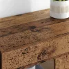  Fali Szekrények 2 pcs Öreg fa 69,5 x 34 x 90 cm Faanyag