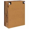  Fali Szekrények 2 pcs Öreg fa 69,5 x 34 x 90 cm Faanyag